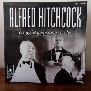NIB Alfred Hitchcock Mystery Jigsaw Puzzle